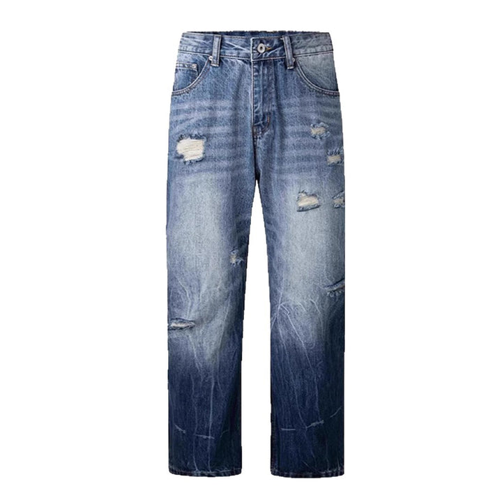 Women's Destroyed Baggy Jeans Mune Fashion