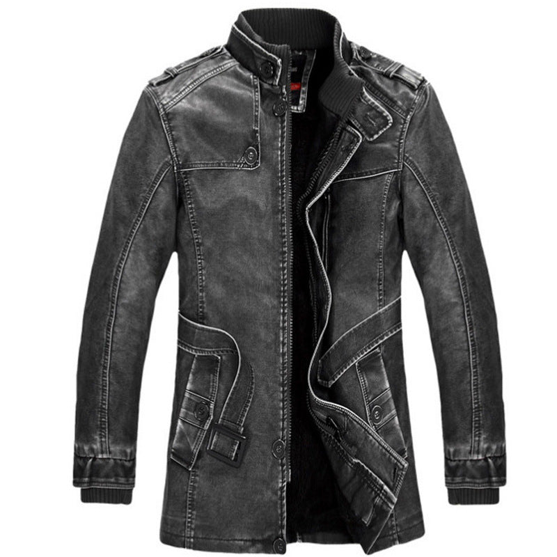 Men's Stylish Denim Jacket with Fleece Lining Mune Fashion