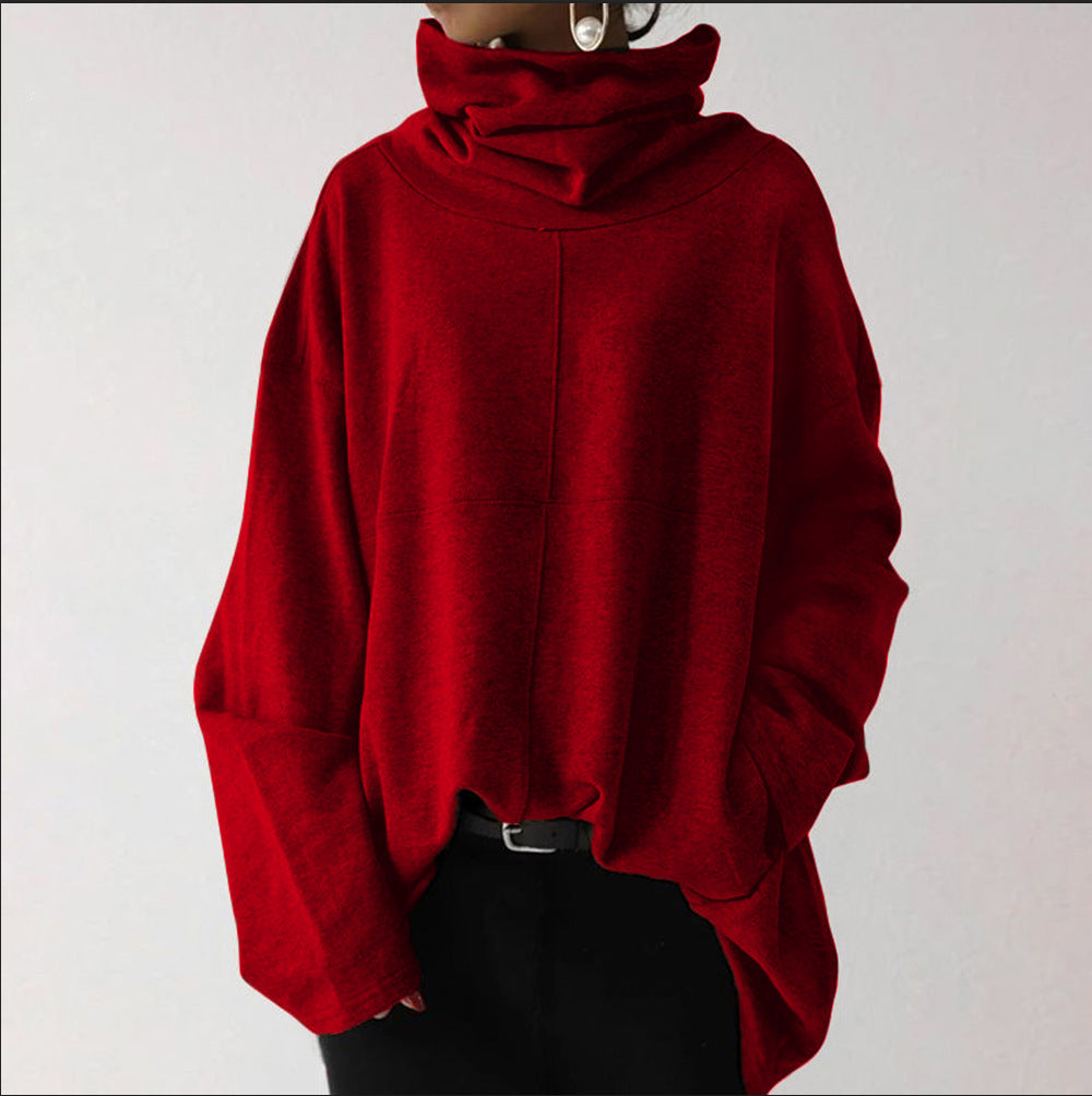 Mune | Trendy solid color turtleneck sweater