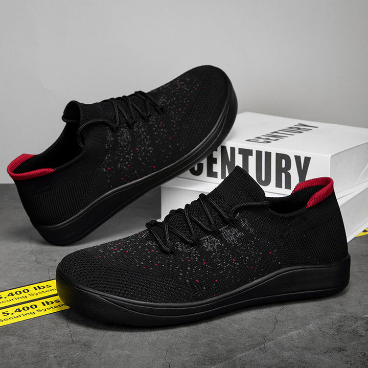 Men's nan urban knit sneakers with elastic mesh collar, shock-absorbing EVA sole and pull loop Mune Fashion