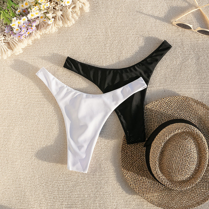 Ladies High-Cut Bikini with Side Ties Mune Fashion