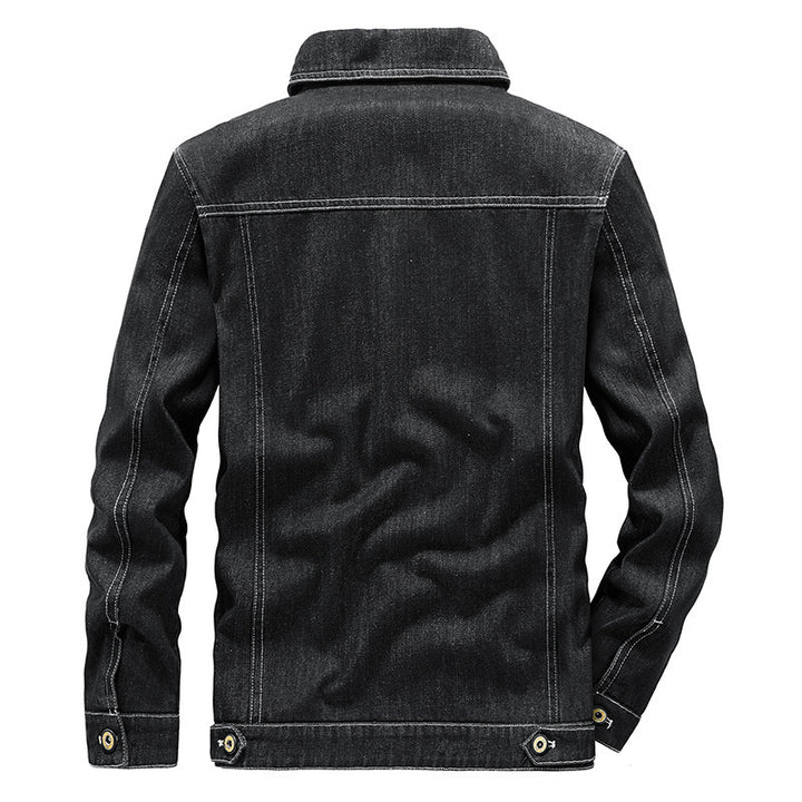 Men's Robust Denim Worker Jacket with Mesh Lining Mune Fashion