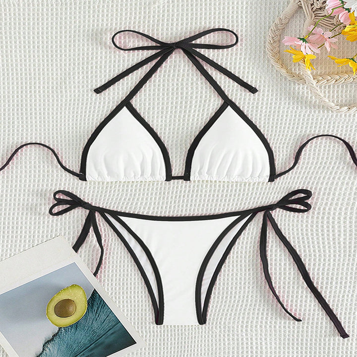 Women's triangle bikini with adjustable straps and seamless design Mune Fashion
