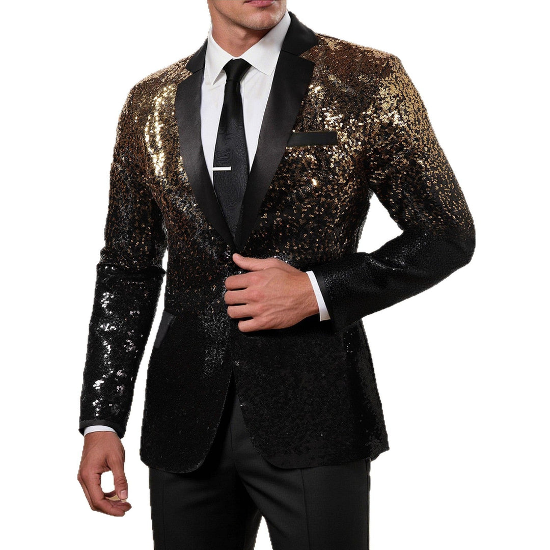 Men's Glamorous Sequin Blazer Mune