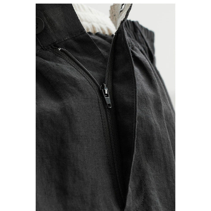 Women's Wide Cut Linen Pants Mune Fashion