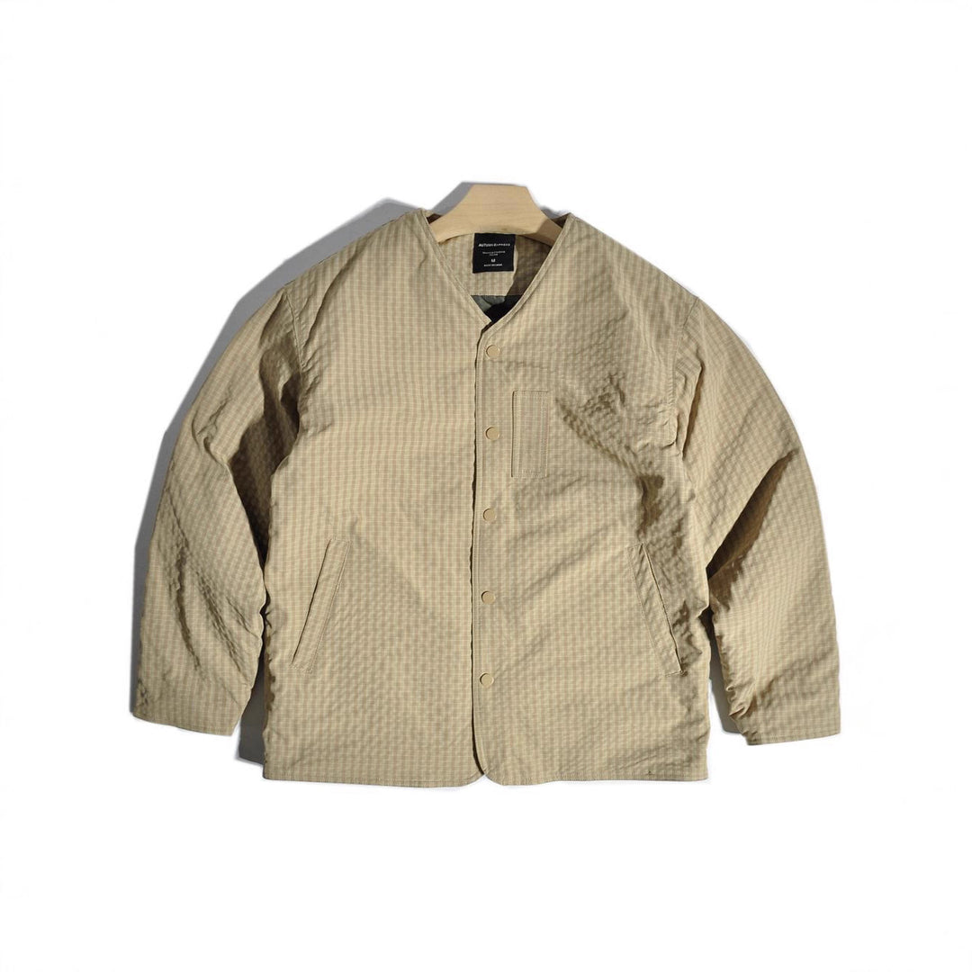 Men's transitional jacket with textured design Mune Fashion