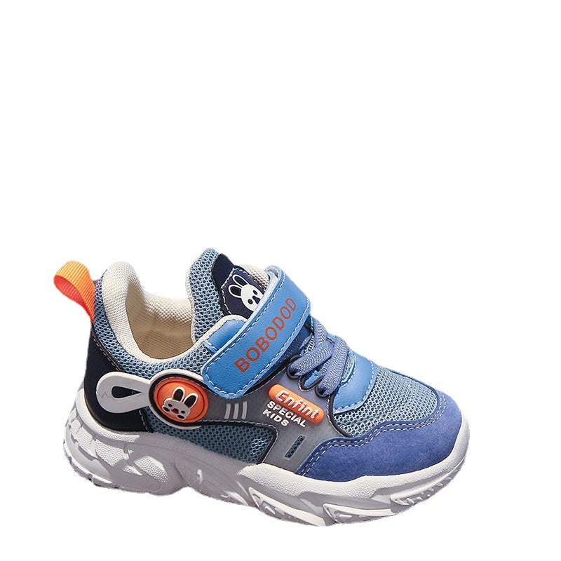 Women's sporty children's sneakers with practical Velcro fasteners and cute appliqués Mune Fashion