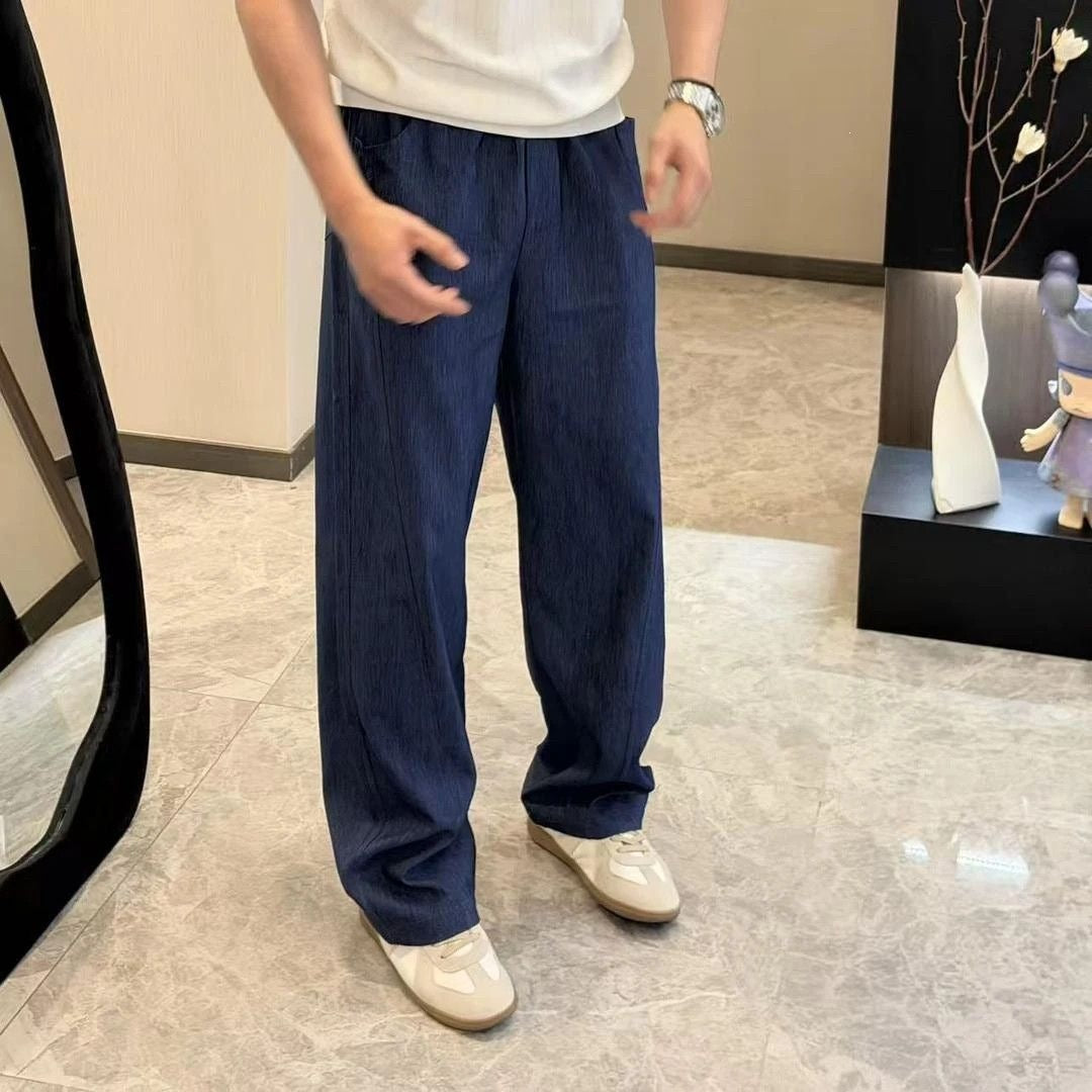 Men's Trendy Loose-Fitting Denim Pants Mune Fashion