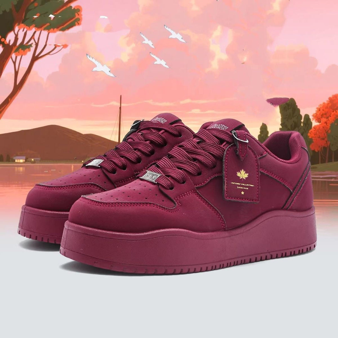 Women's fashionable chunky sneakers with reinforced support and cushioning sole Mune Fashion
