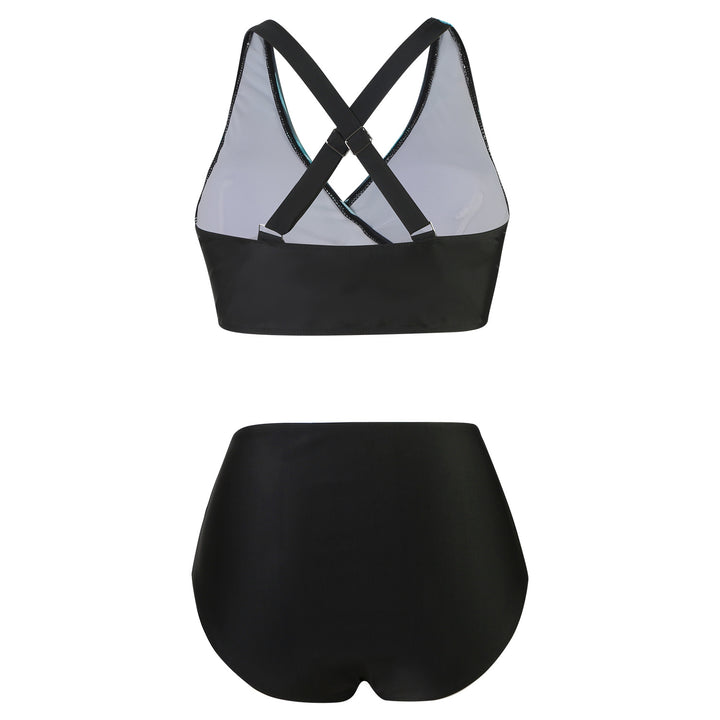 Women's High-Waisted Sport Bikini with Elegant Back Cut Mune Fashion