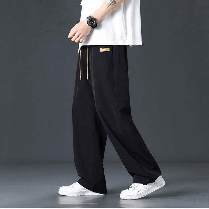 Men's Comfortable Sports Pants with Elastic Waistband