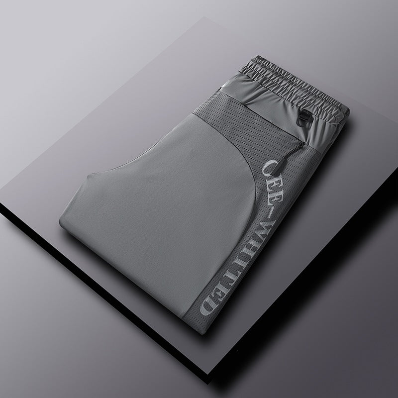 Men's Sporty Training Pants with Side Zipper Pockets Mune Fashion