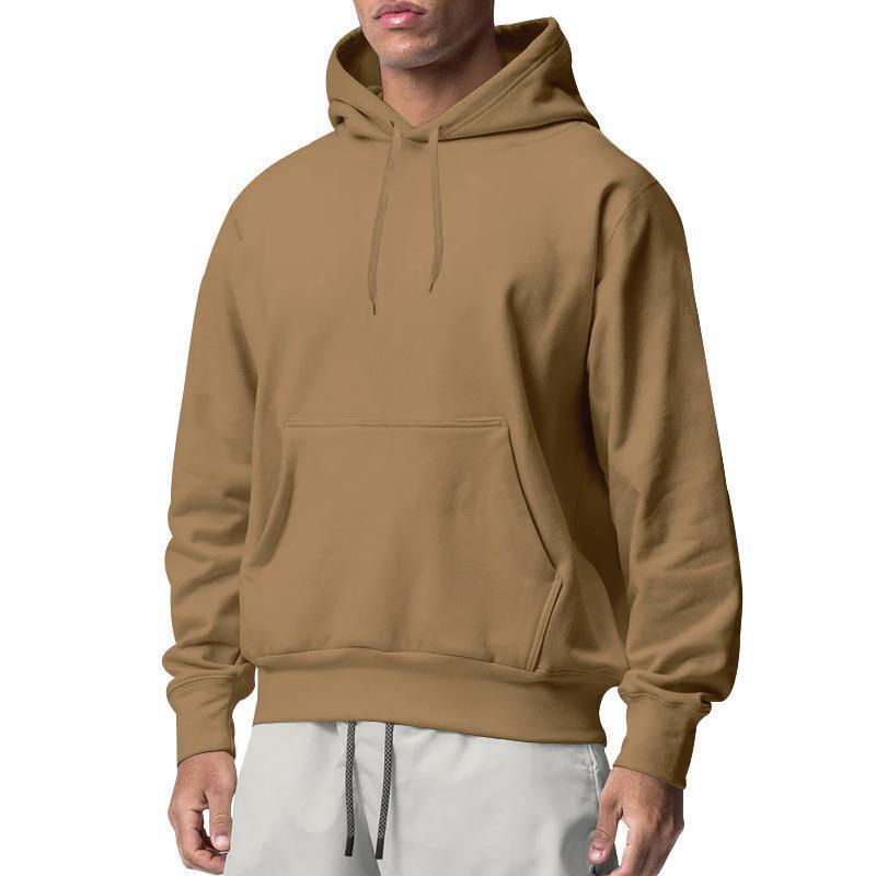 Men's nan Premium Hoodie with kangaroo pocket, brushed fleece interior, reinforced neck seam, and ribbed hem Mune Fashion
