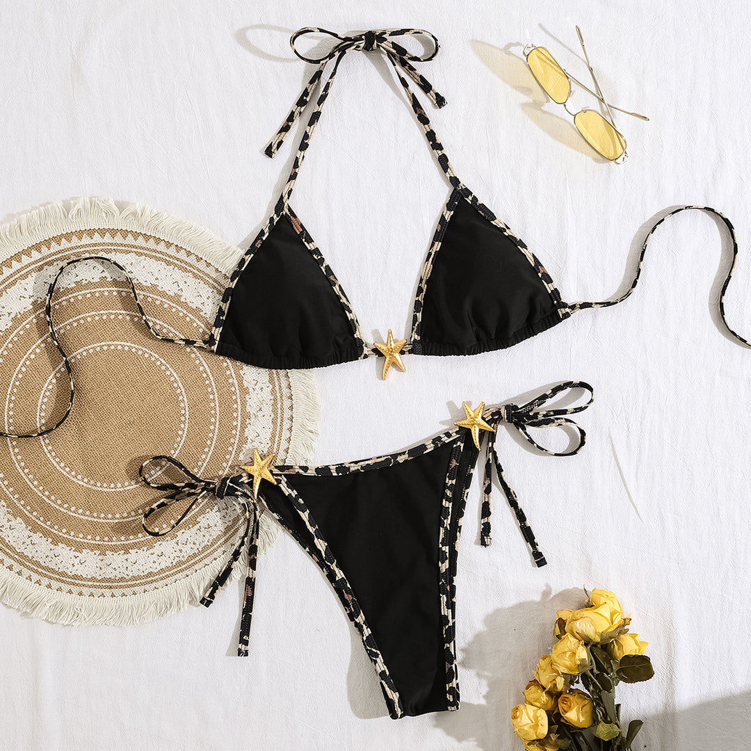 Women's triangle bikini with adjustable ties Mune Fashion