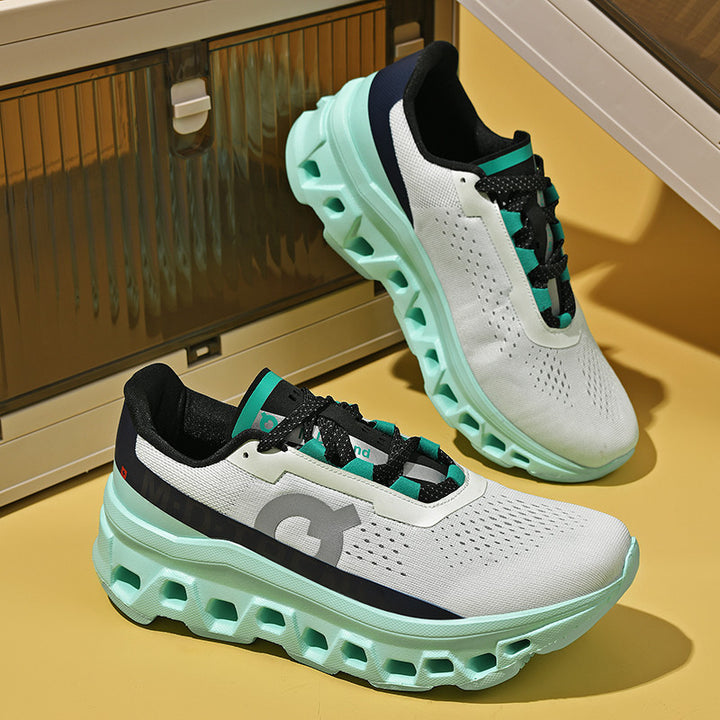 Unisex comfortable Performance running shoes with extra high cushioning and ventilated mesh upper Mune Fashion