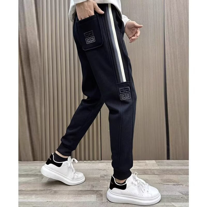 Men's sporty jogging pants with pockets Mune Fashion
