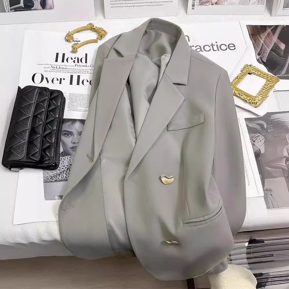 Women Double-Breasted Blazer Mune Fashion