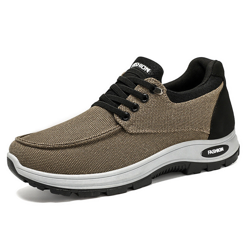 Men's robust leisure outdoor sneakers with reinforced toe cap, profiled rubber sole and cushioning EVA midsole Mune Fashion