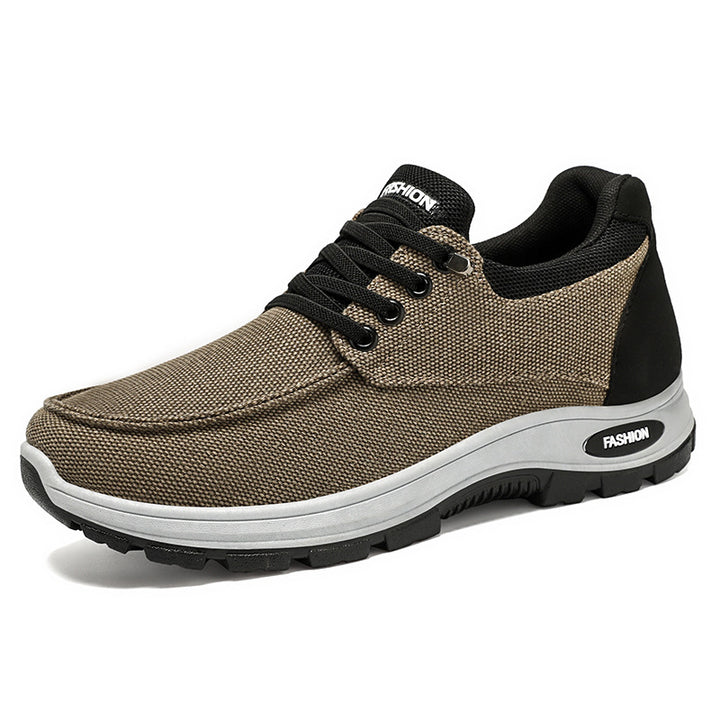 Men's robust leisure outdoor sneakers with reinforced toe cap, profiled rubber sole and cushioning EVA midsole Mune Fashion