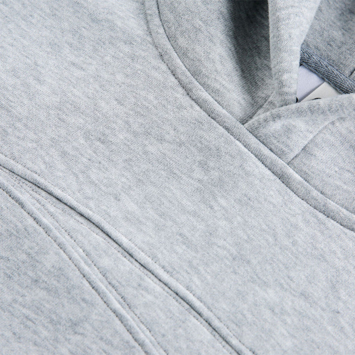 Unisex Oversize Hoodie made of cotton blend with minimalist seam details Mune Fashion