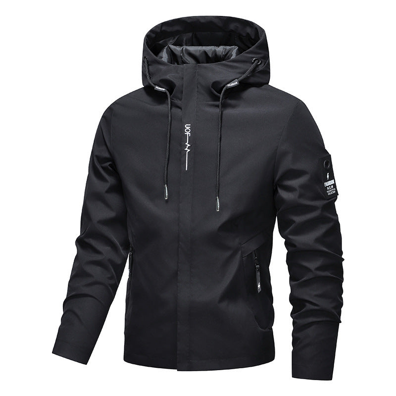 Men's Sporty Windbreaker Mune Fashion 1787711131