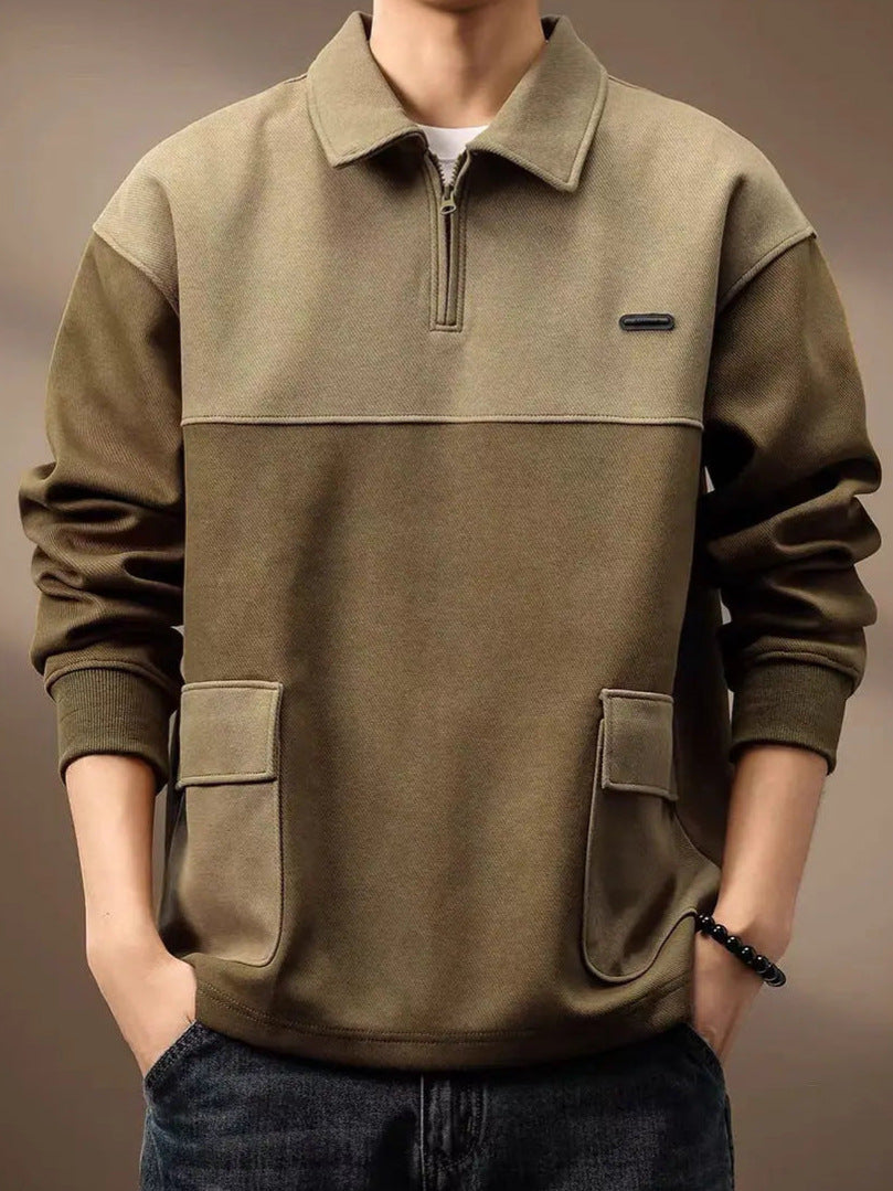 Men's Stylish Sweatshirt with Zipper