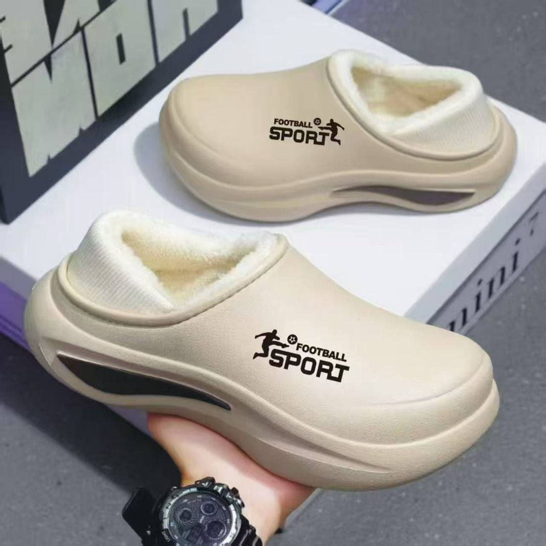 Women's thermo clogs made of EVA with cozy lining, shock-absorbing slip-on sole Mune Fashion