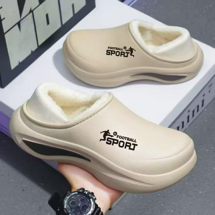 Women's thermo clogs made of EVA with cozy lining, shock-absorbing slip-on sole Mune Fashion