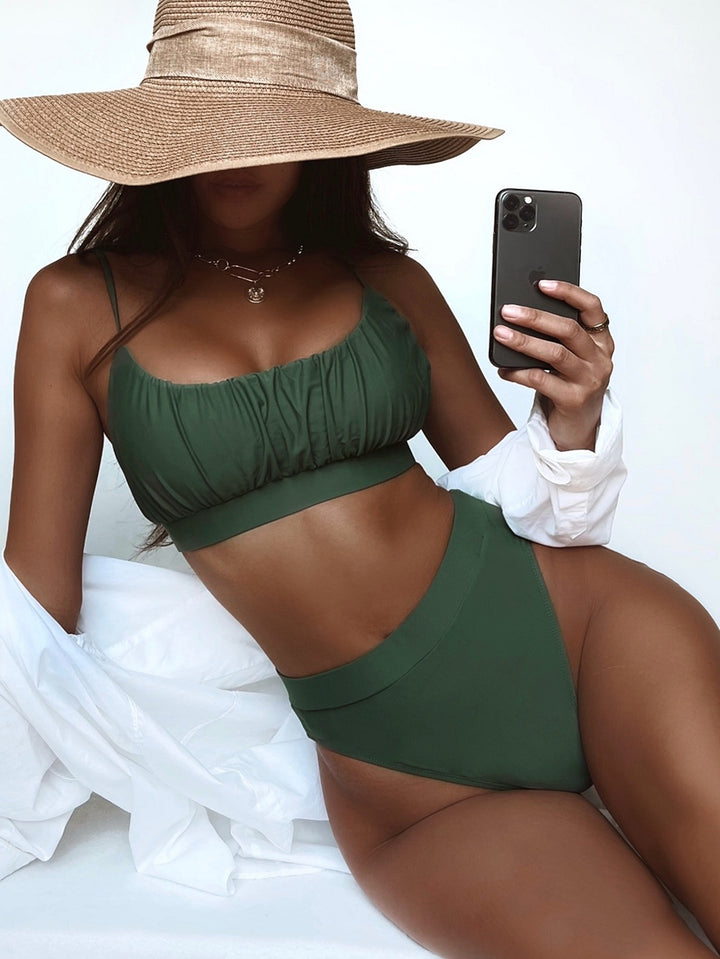 Ladies High-Cut Bikini Mune Fashion