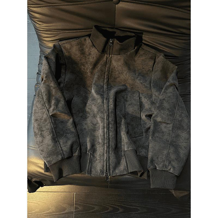 Men's Fashionable Bomber Jacket made of luxurious material Mune Fashion