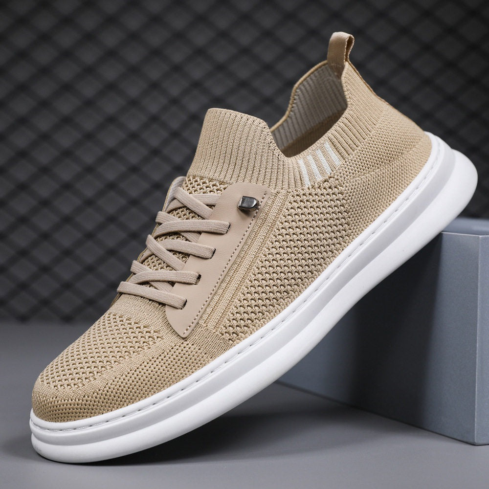 Men's Breathable Sneakers with Elastic Lacing System Mune Fashion