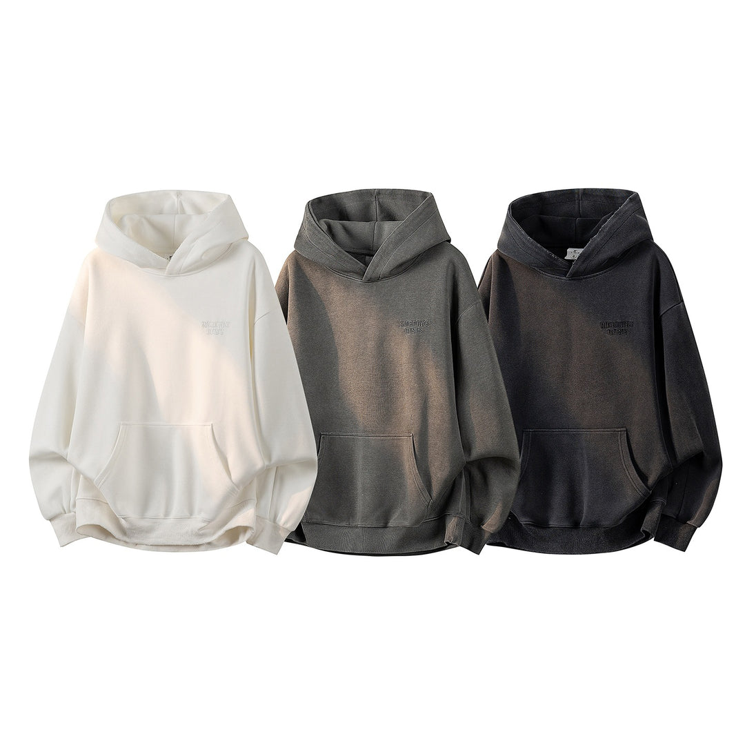 Unisex Oversize Hoodie with handwritten graphic print, kangaroo pocket & ribbed hem Mune Fashion