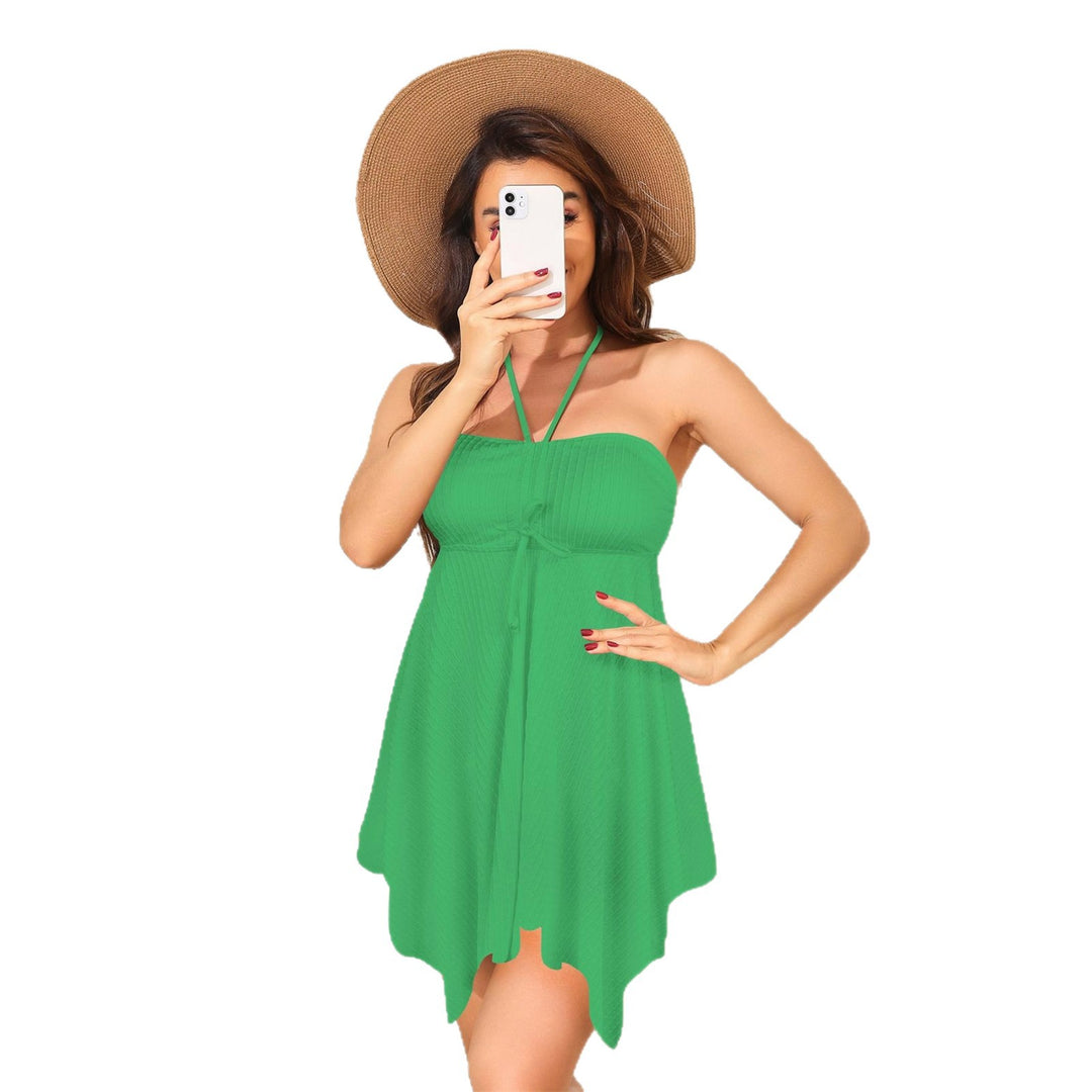 Women's beach dress with asymmetric cut Mune Fashion