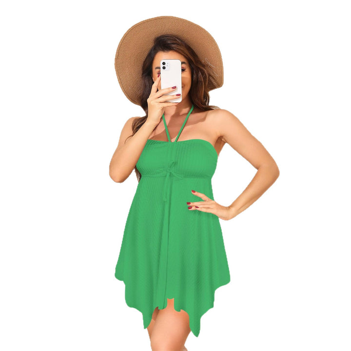 Women's beach dress with asymmetric cut Mune Fashion