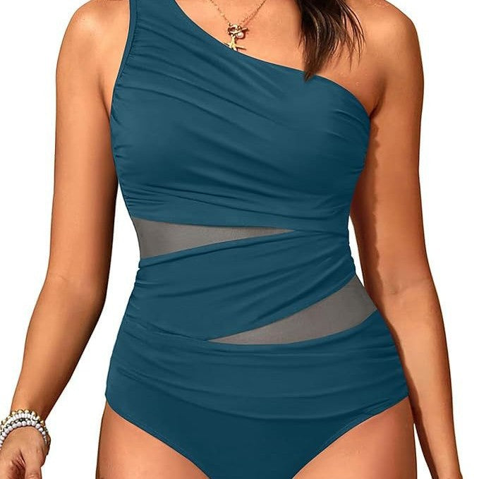 Women's stylish swimsuit with asymmetrical cut Mune Fashion