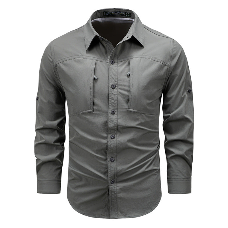 Men's Ultralight Functional Shirt with Practical Pockets