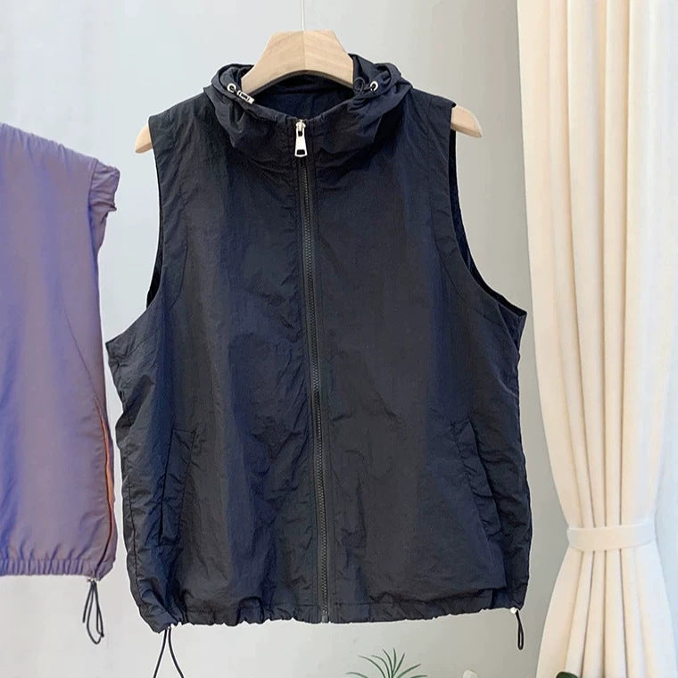 Women's Lightweight, Breathable Hooded Jacket Mune Fashion