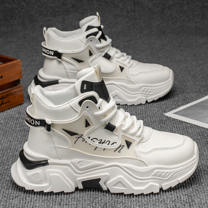 Women’s fashionable high-top sneakers with innovative design and stable sole Mune Fashion