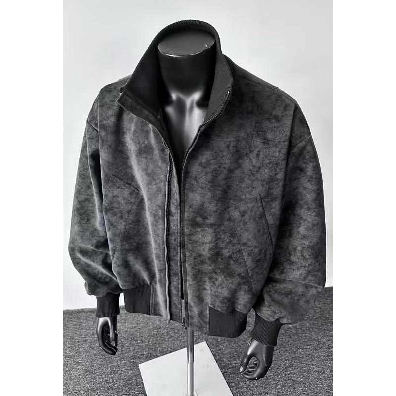 Men's Fashionable Bomber Jacket made of luxurious material Mune Fashion