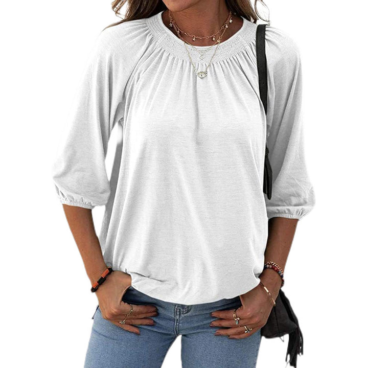 Women Casual and Stylish Top with Ruffles Mune Fashion