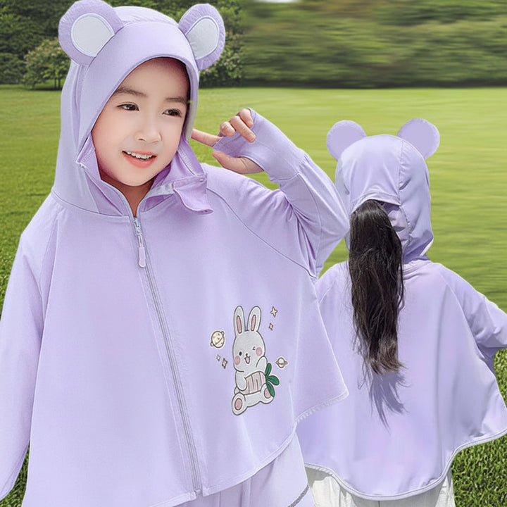 Women's sporty lightweight jacket with hood and playful design Mune Fashion