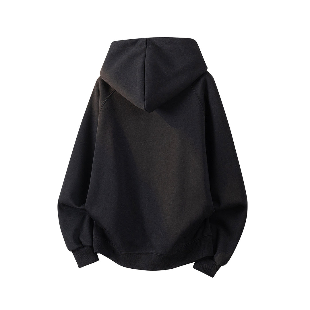 Unisex Oversize Hoodie with handwritten graphic print, kangaroo pocket & ribbed hem Mune Fashion