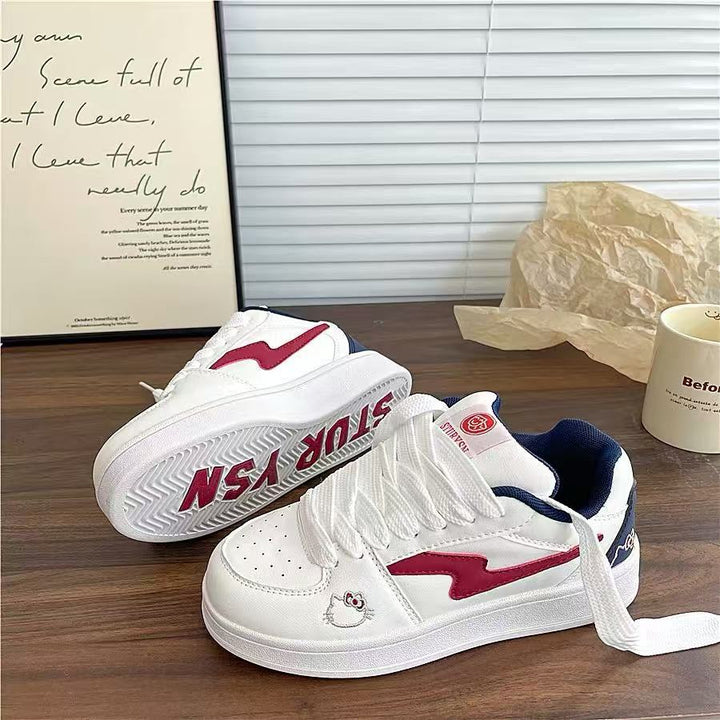 Women's sneakers with cute animal design and fluffy details Mune Fashion