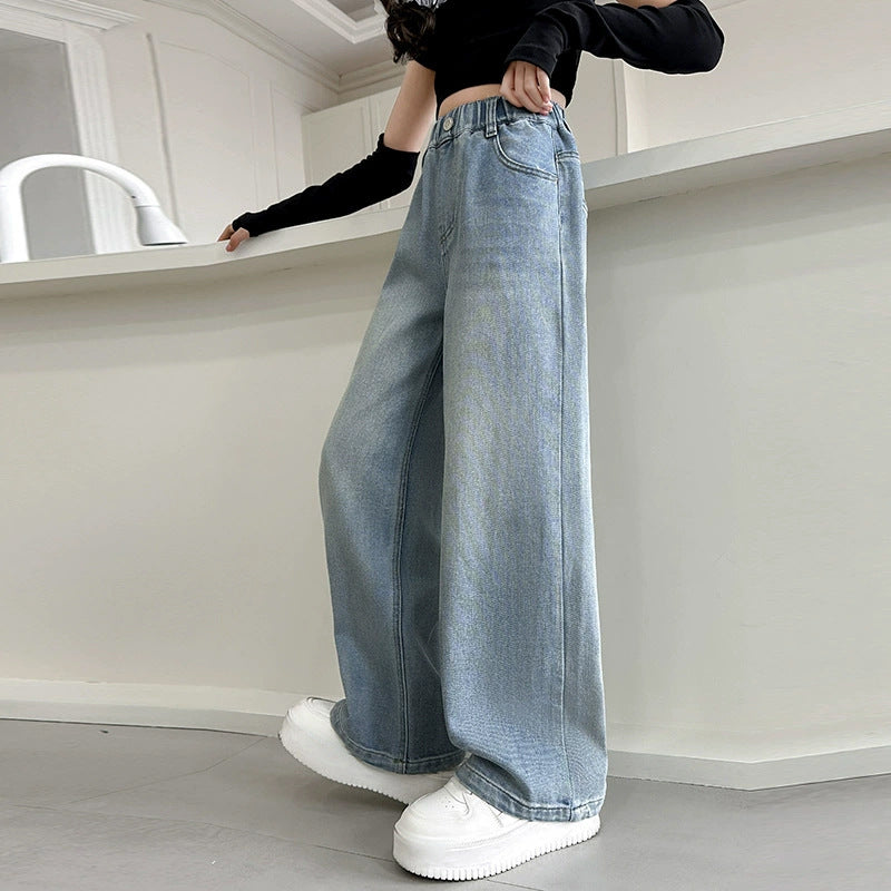 Women's Wide Jeans Pants Mune Fashion