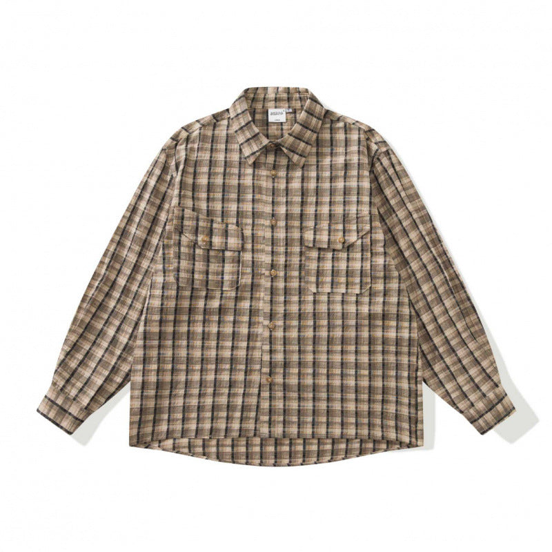 Unisex Boxy Overshirt made of cotton-linen blend with patch chest pockets Mune Fashion