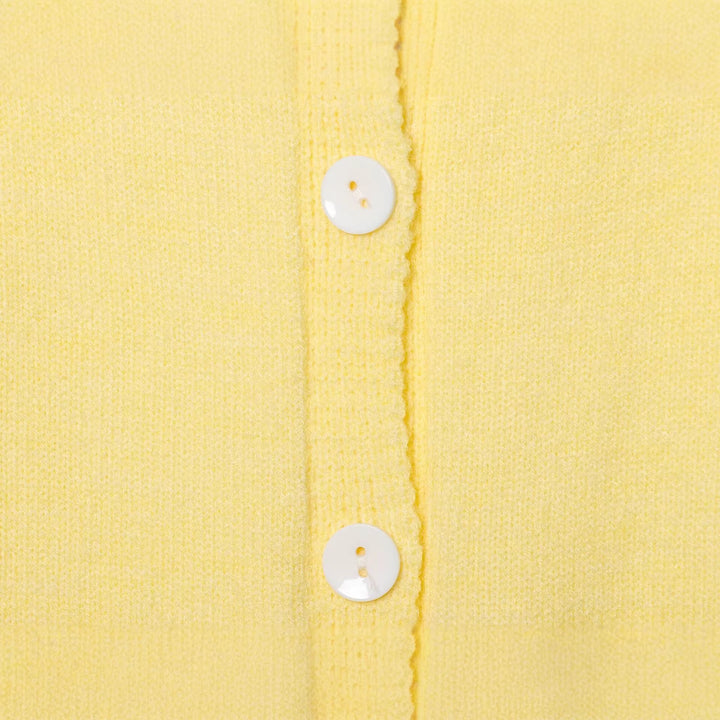 Women's fine knit cardigan with integrated contrast hood and full button placket Mune Fashion