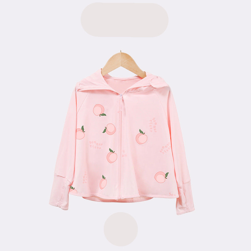 Children's UV protection jacket with hood and lightweight breathable properties Mune Fashion