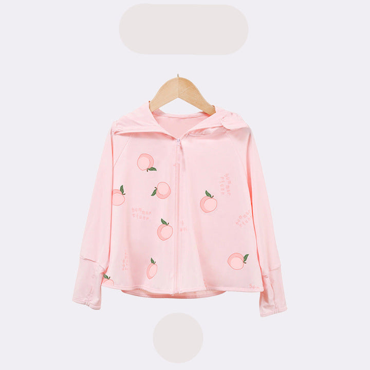 Children's UV protection jacket with hood and lightweight breathable properties Mune Fashion