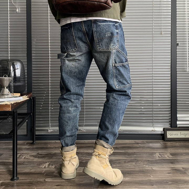 Men's Comfortable Cargo Jeans Mune Fashion