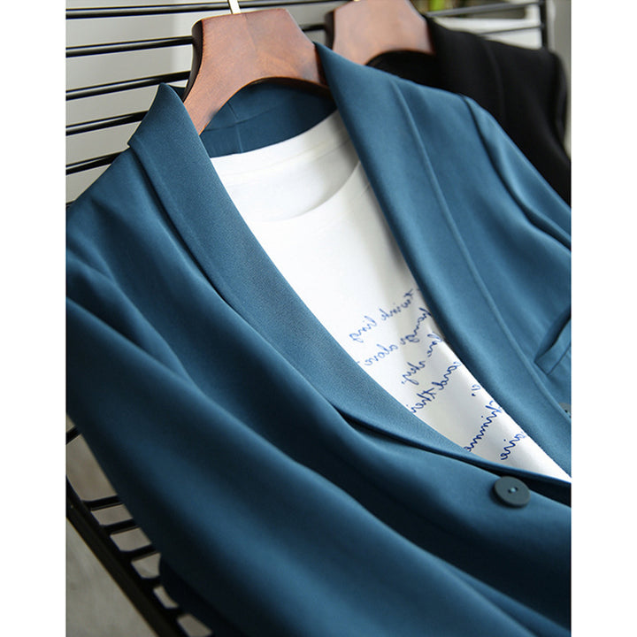 Women Classic Double-breasted Blazer Mune Fashion
